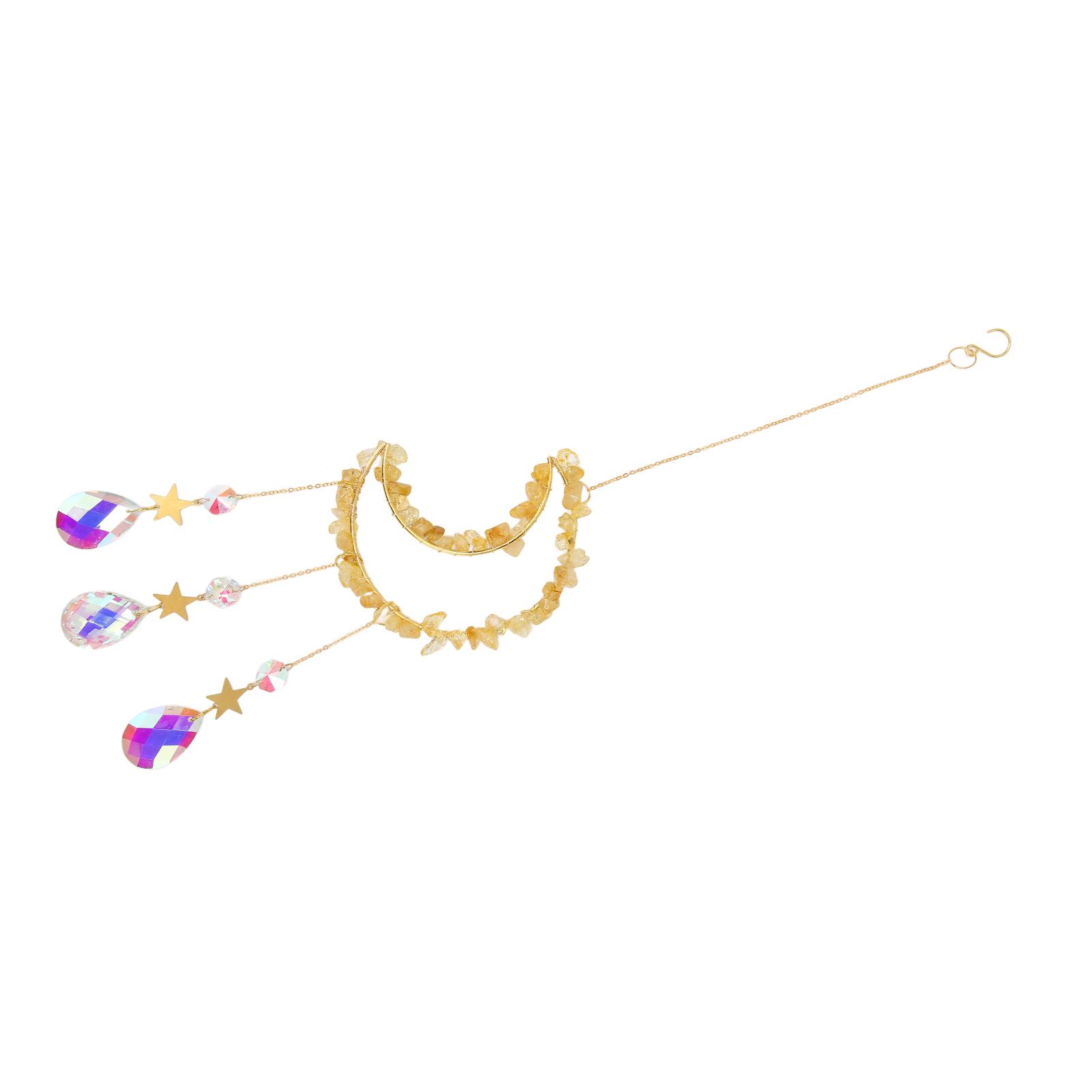 

Hanging Beautiful Moon Star Decoration for Window Home Garden Party Wedding