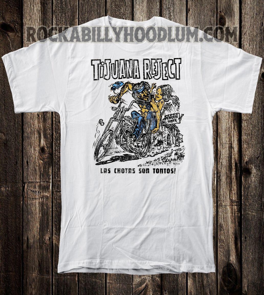 Retro Motorcycle Tee T Shirt Ed Big Daddy Roth Chopper Tijuana Reject XXL