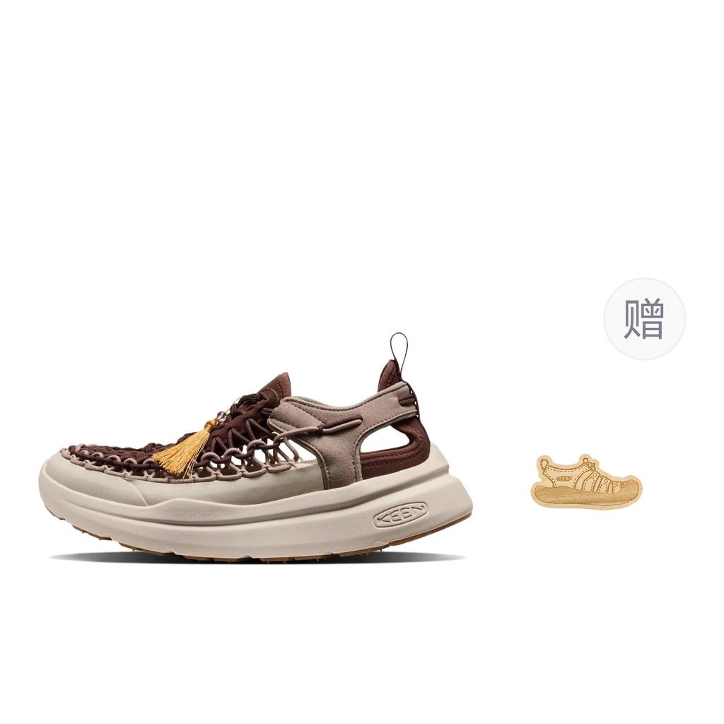 Keen X Afew Store UNEEK WK Classic And Versatile River Trekking Shoes Unisex Beige Brown 1031105