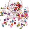 220Pcs Acrylic Beads Letter Round Loose Beads For DIY Necklace Bracelet Earrings Jewelry Making Craft Accessories