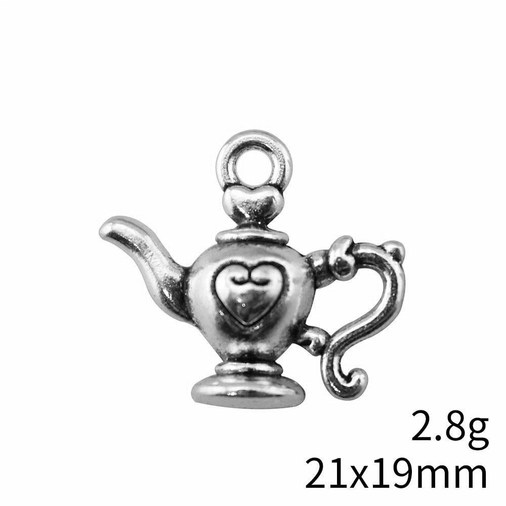 Christmas Decorations Charms For Bracelet Tableware Fork Spoon Charms Pendant Art Supplies Pendant