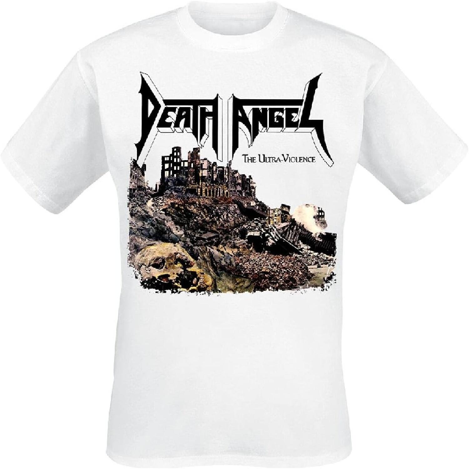 T Shirt The Ultra Violence Band Logo Official Mens White Size S S