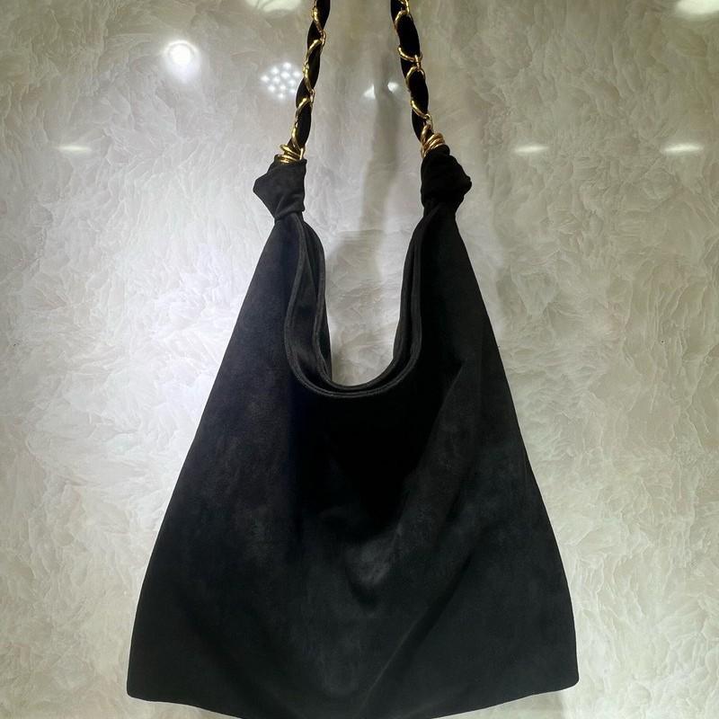 2025 New High-silk Matte Underarm Bag Tote Vegetable Basket Bucket Cross-slung One-shoulder Handbag Women