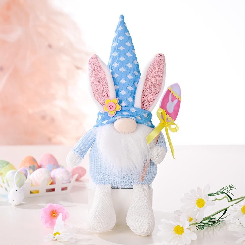 

Bunny Festive Easter Decoration Soft Plush Doll Cute Creative Design For Holiday Celebrations StyleA