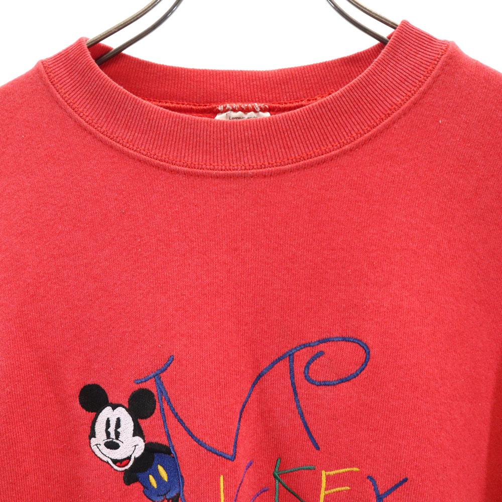 mickey & co. 90s Made in USA Old Blue Tag Long sleeve sweat trainer Men's Used