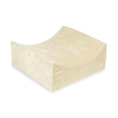 Velvet Soft Beige Foam Playground Cradle