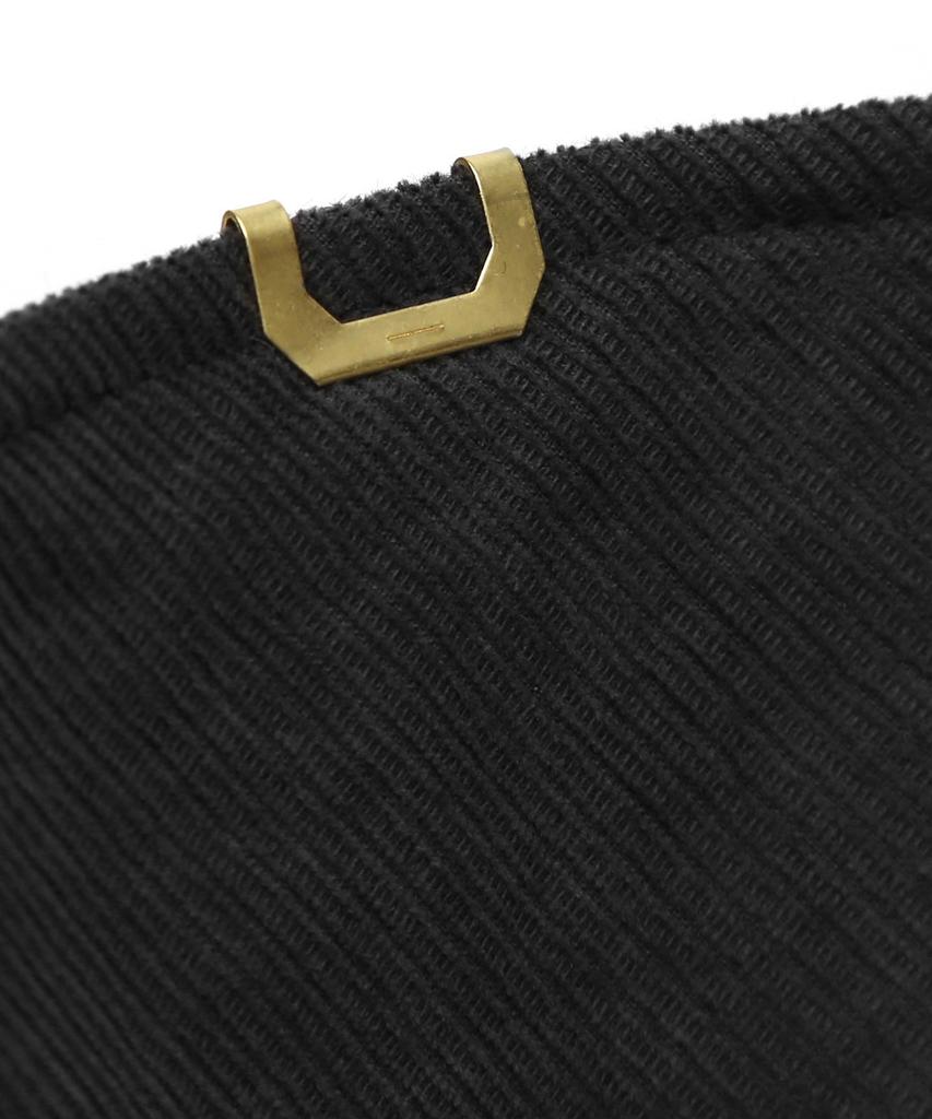 Eondeokeonteulolseutyudio Cotton Short-Brimmed Bucket Hat Plain Bucket / Peach St / Charcoal