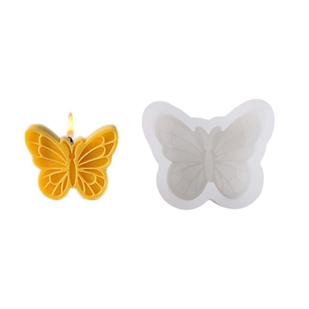 Odorless Candle Mold Silicone Soap mould DIY Butterfly Shape Mold  Candle Making