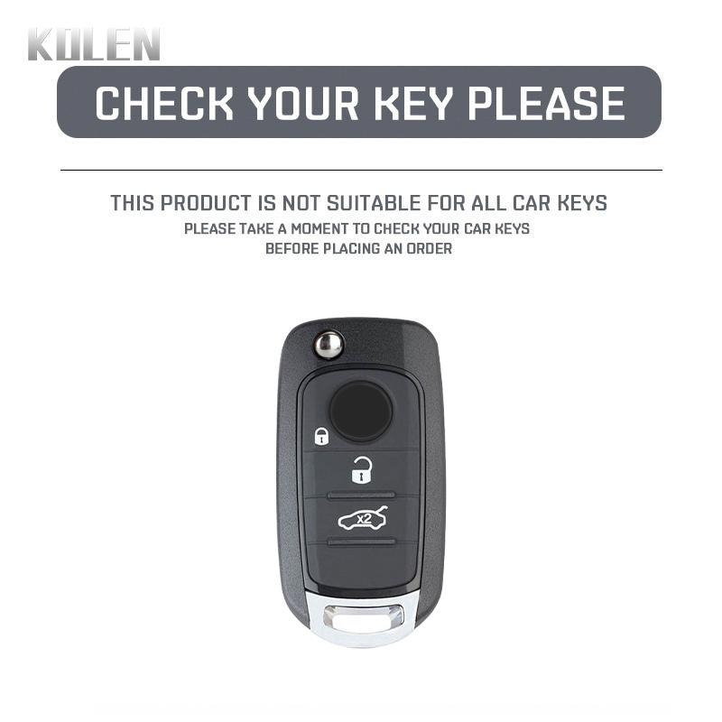 Tpu Car Flip Key Case Cover Shell Fob For Fiat Tipo Toro Nuovo Freedom 500X Doblo Argo Grazie Key Protector Accessories Keychain