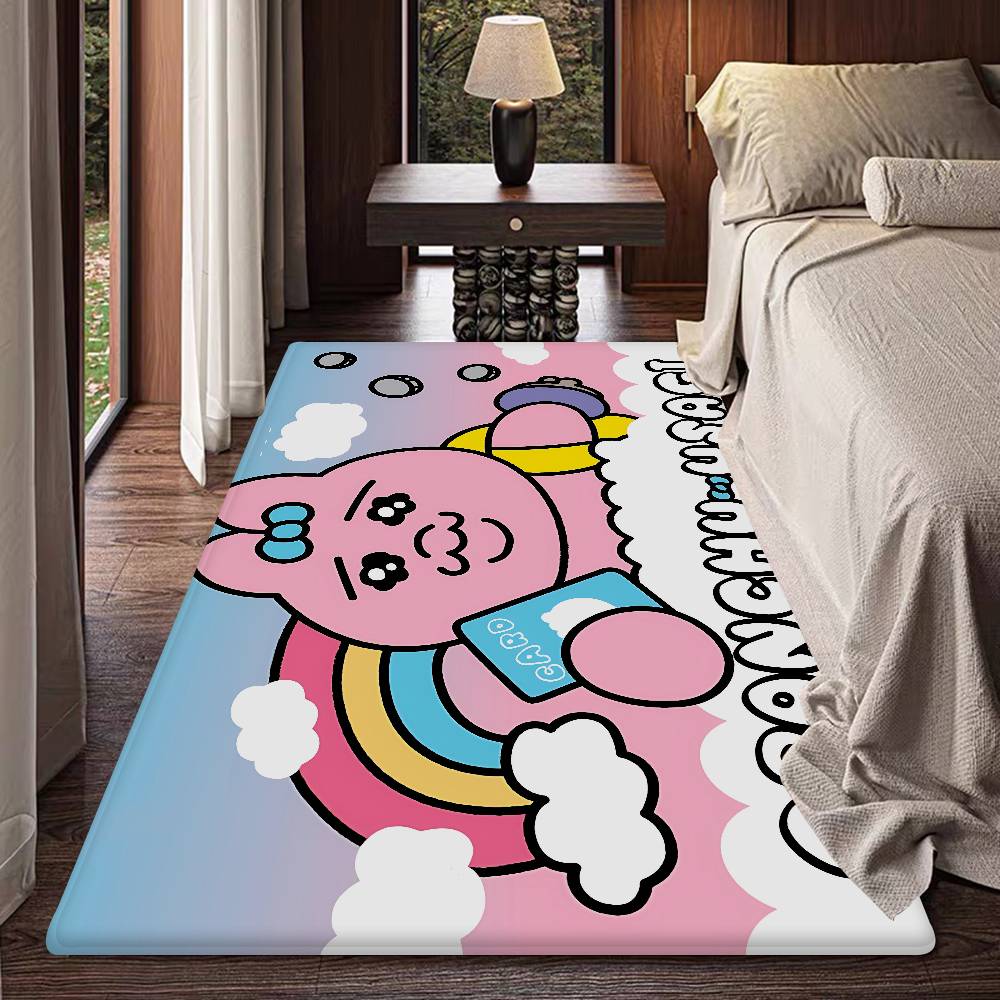 Cute O-OpanchuS-S Usagi Kitchen Mat Kids Room Bedroom Decoration Balcony Anti-Slip Doormat Living Room Alfombra