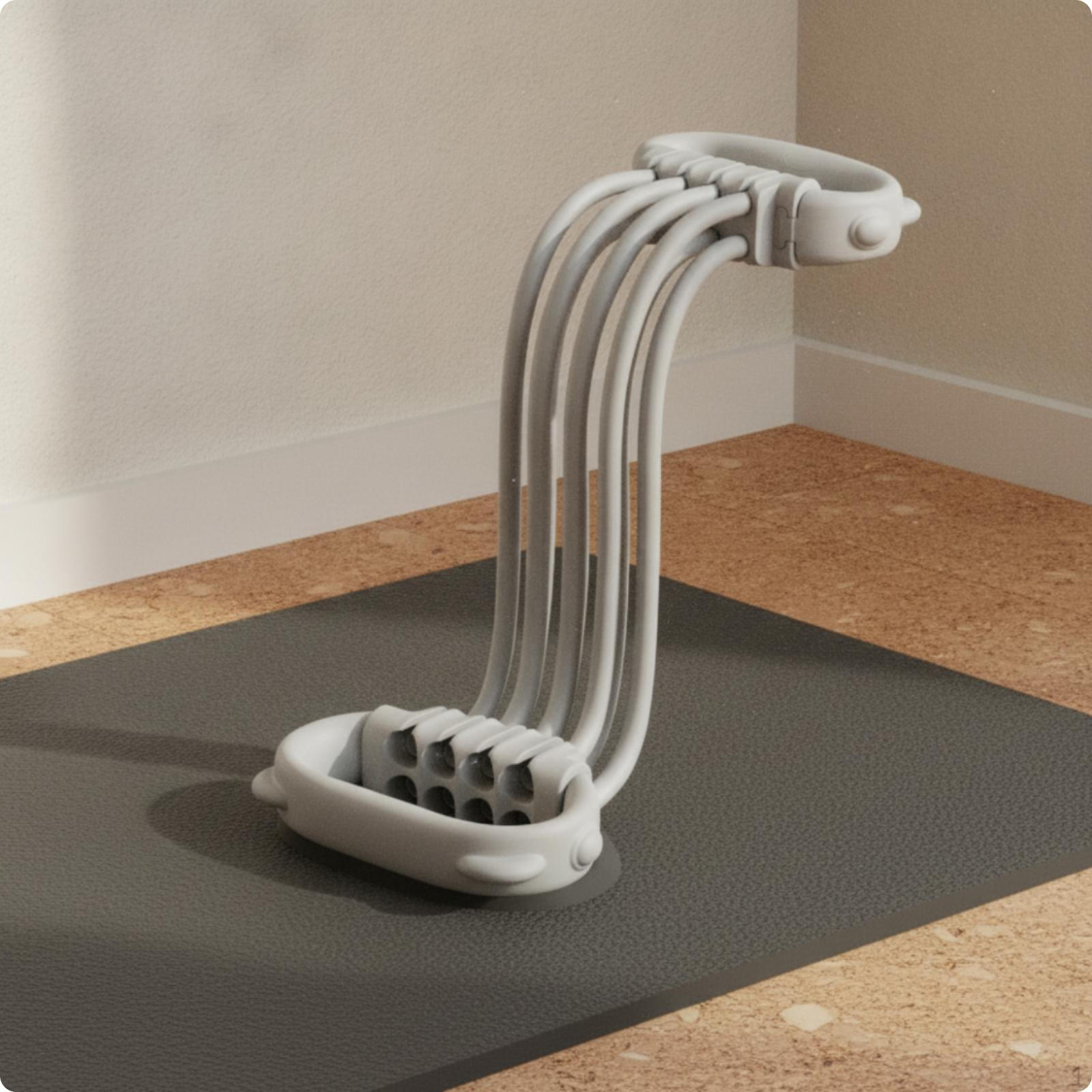 Foot Pedal Resistance Band Adjustable with Multifunction Tension Rope for