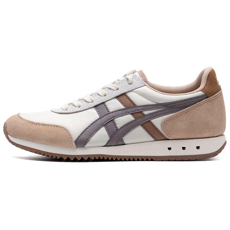 

New Onitsuka Tiger New York Cushioned Slip Resistant Low Top Casual Shoes Unisex White Brown 1183A205-108 37