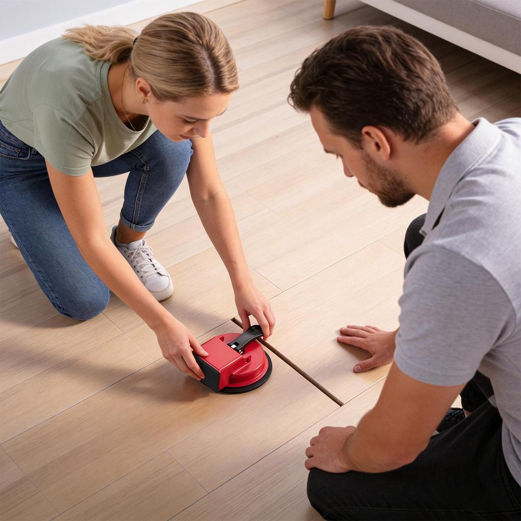 Laminate Flooring Tools Heavy Duty Laminate Iron Fixer Fix Floor Gaps for Hardwood Dent Scratch Crack Tile Shower No Hammer