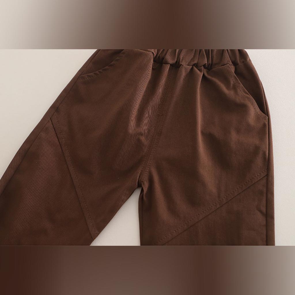 Kids Casual Long-Sleeve Set, Comfortable Daily Wear Outfits