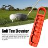 Golf Tee Elevator 3D Printed Golf Tee Height Gauge Portable Tee Height Adjuster Precise Placement At 20-70mm Gift for Golfers
