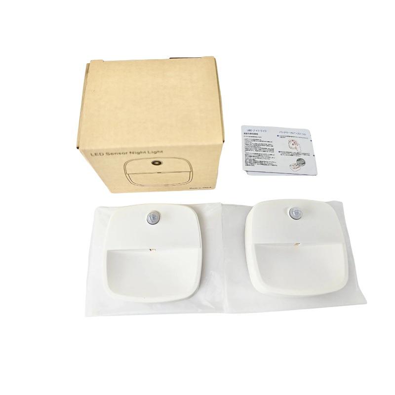 Wireless Smart LED Night Light with Motion Sensor & Battery Power for Hallway & Bedside