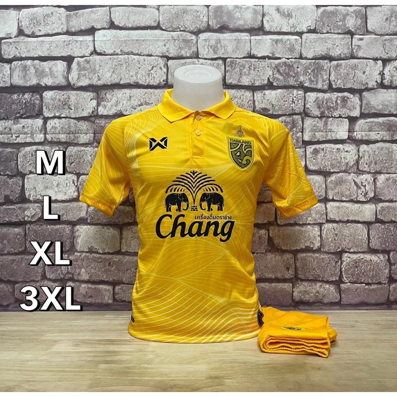 Thailand FOOTBALL SOCCER NATION TEAM JERSEY SHIRT HOME FAN Print Polo Unisex Men Women Quick Dry Short Sleeve Uniform Elephant Logo Sport