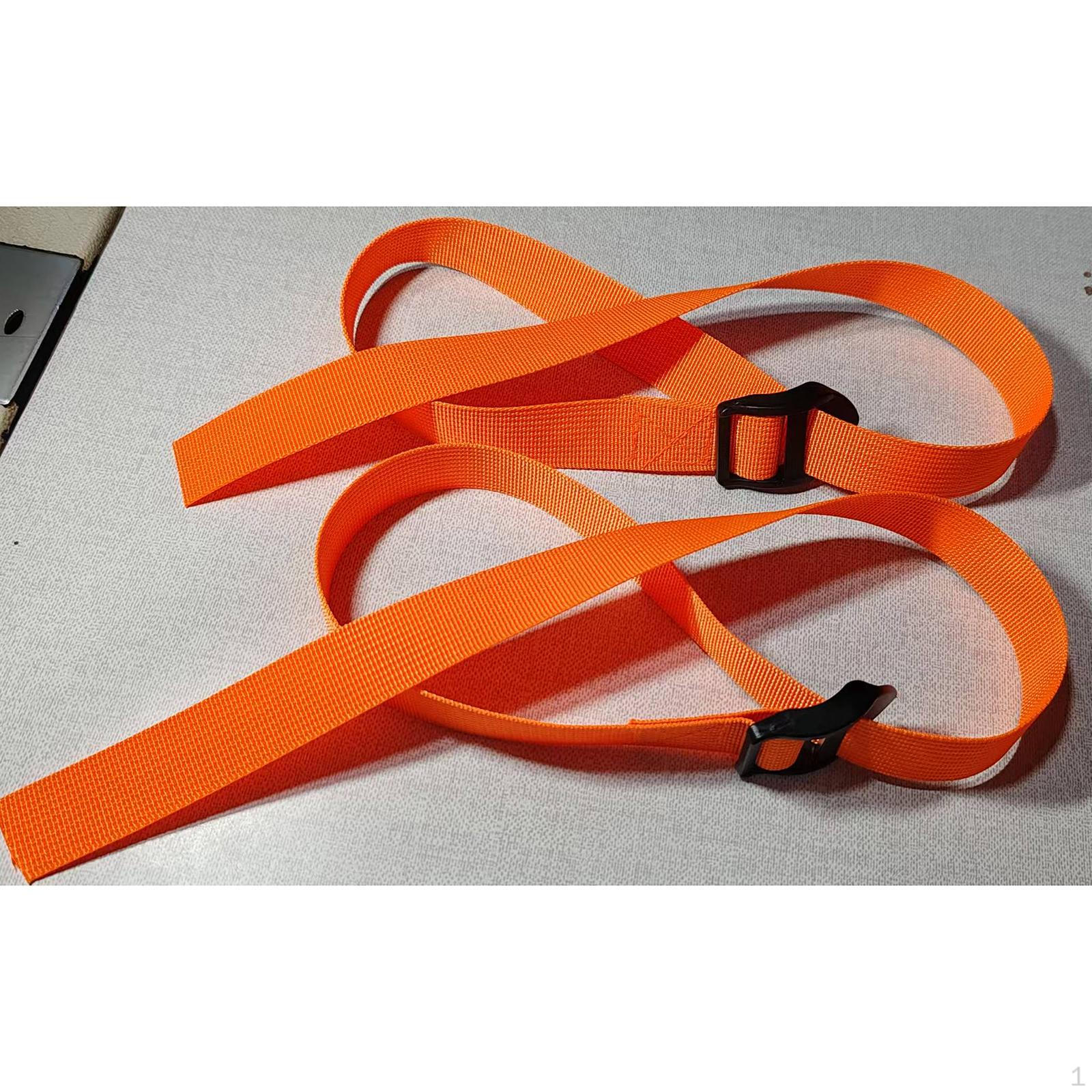 

2 ремня для ног для тренажера, фитнес-крепление, портативное оборудование для тренировки ног, ткань Оксфорд, оранжевый