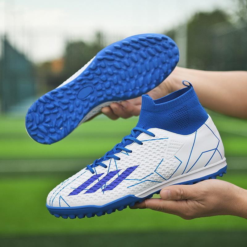 

New football shoes boys primary and secondary school students training short broken nails children s football shoes broken nails football shoes 47