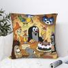 The Little Mole and Friends Pillow Case  Soft Pillow Cover For Sofa Home Decoration Funny Cushion Cover