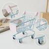 Mini-Einkaufswagen, Supermarkt-Handwagen, kleiner Trolley für Kinder