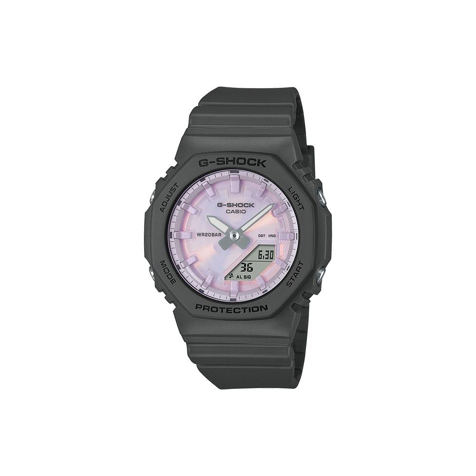 

CASIO GMA P2100 Quartz Movement Resin Strap Watch Women s Watch Purple Watch Dial GMA-P2100PC- GMA-P2100 PC-1APR Black