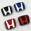 Honda Car Steering Wheel Logo Emblem H Badge Sticker for Honda Civic Accord CR-V Fit HRV Odyssey Vezel Auto Interior Accessories ZU5