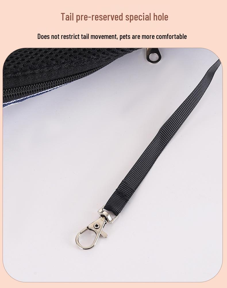 Pet-Friendly Dual-Shoulder Backpack for Cats and Dogs