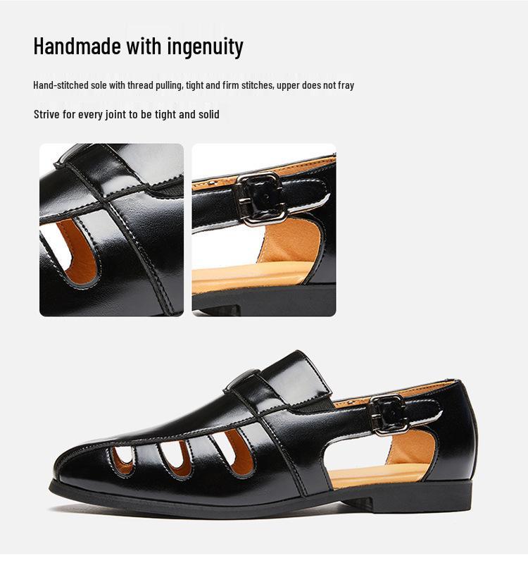 Herren Große Atmungsaktive Slip-on Fischer Sandalen - Sommerlich Lässig Europäischer & Amerikanischer Stil