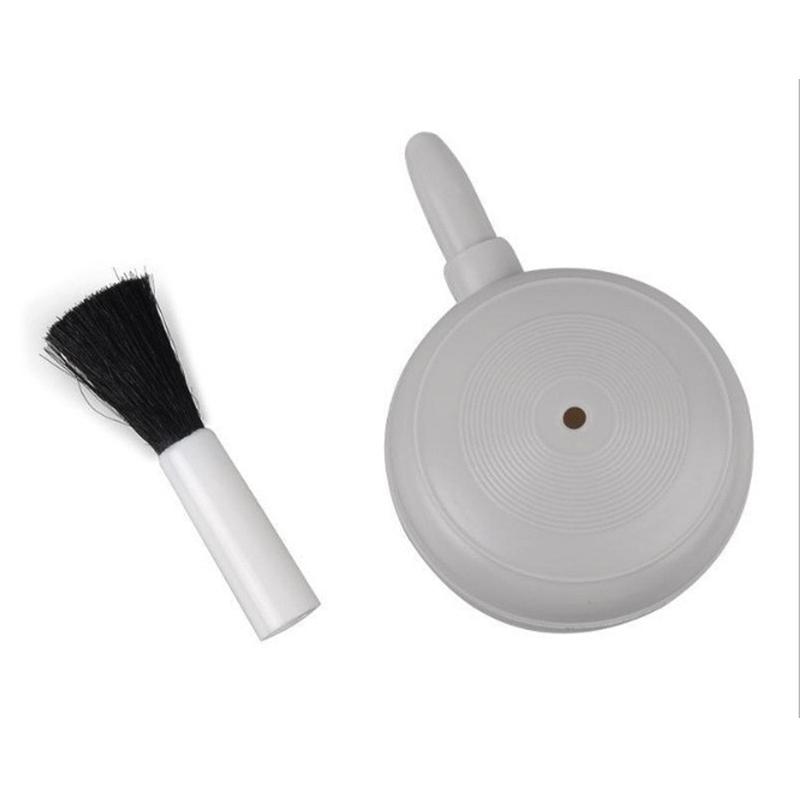 2 In 1 Computer Keyboards Portable Practical Dust Remover Camera Lens Removable Succulent Cleaning Mobile Phone Air Blower Brush