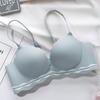 Seamless Push-up and Anti-sagging Small Chest Push-up Underwear Without Steel Ring Simple and Breathable Girls Bra