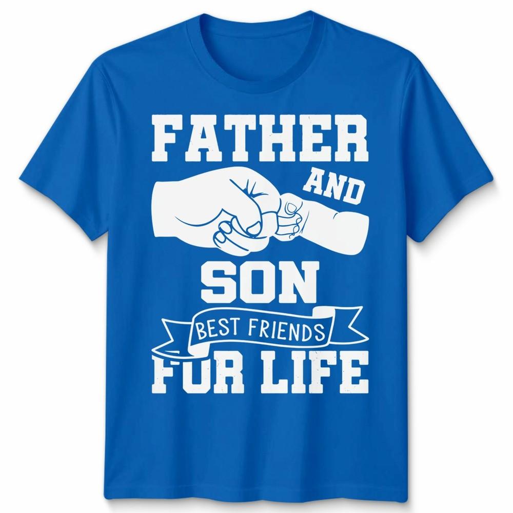 Father And Son Matching Unisex Tshirt Fathers Day Gift