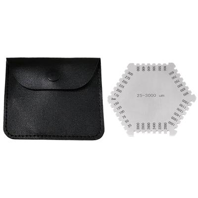 Hexagonal Wet Film Comb Wet Film Stainless Steel Wet Diaphragm Thickness Gauge