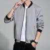 Spring and Autumn Solid Color Trend Brand Baseball Uniform Men's Tooling Jacket Male Student Casual Jacket Men's Jacket Baseball Uniform