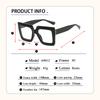 Oversized Square Reading Glasses For Men Women Anti Blue Light Glasses Presbyopia Eyeglasses Optical Magnifier Unisex