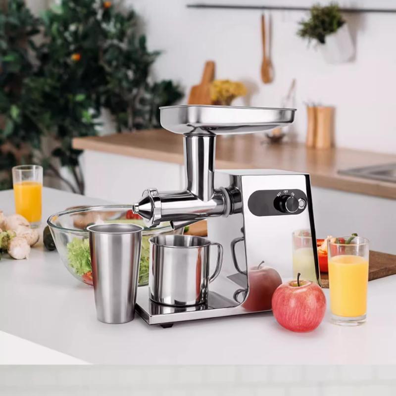 220V All Stainless Steel Juicer Automatic Commercial Electric Juicer
