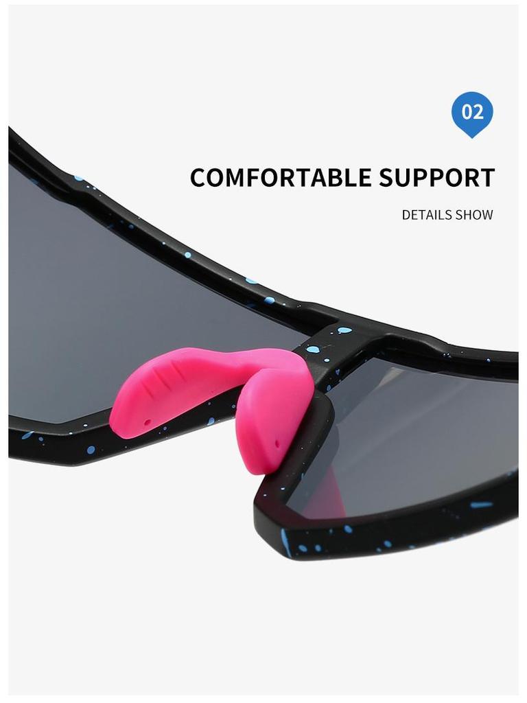 Men's Polarized Sports Glasses: Windproof, Sandproof Goggles for Outdoor Cycling and Mountaineering.
