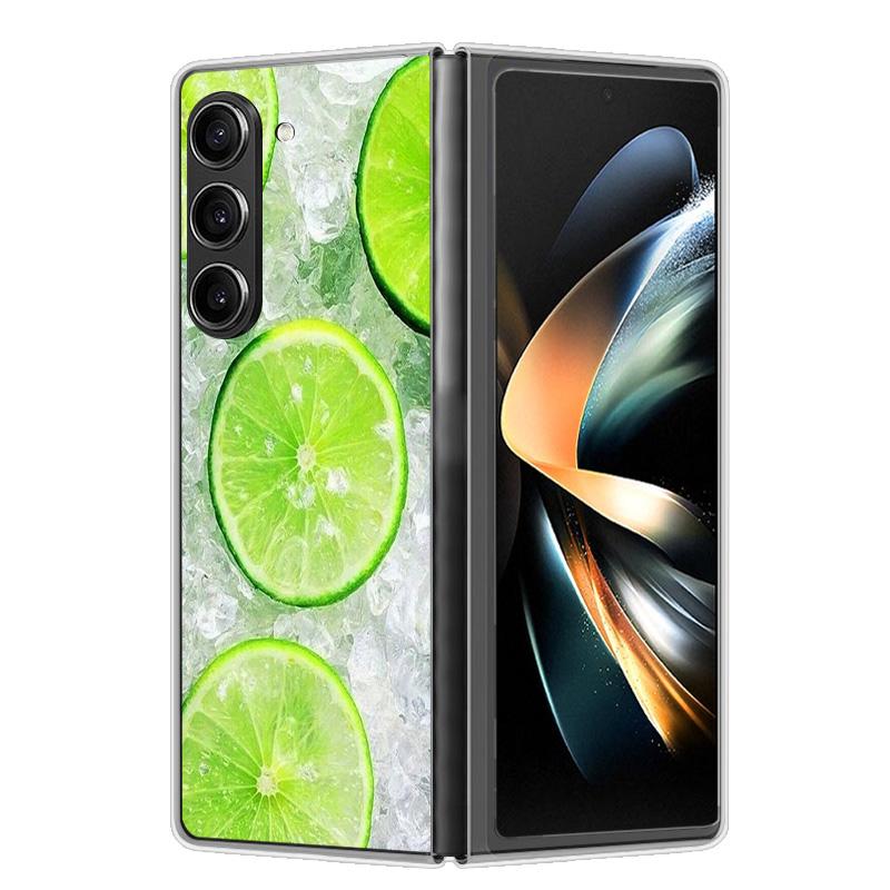Case For Samsung Galaxy Z Fold 6 Cover Shockproof Hard Plastic PC Cases For Samsung Z Fold6 Fold 6 5G Fundas Cute Painted Bumper