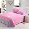Queen Size Bed Sheet Single Soft Brushed Cotton Bedding Rustic Design All Seasons Breathable 1.6m Double Bed Sheet
