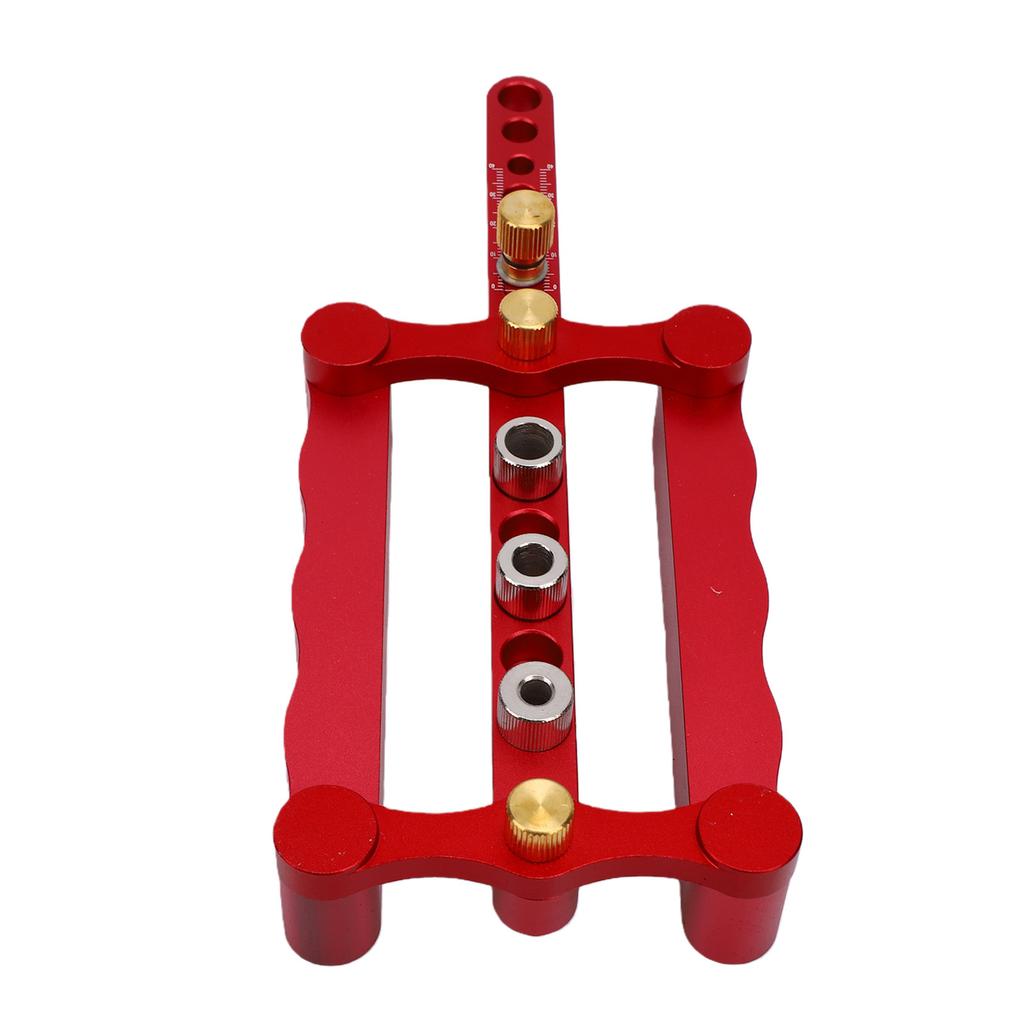 Self Centering Doweling Jig Kit Dowel Hole Locator with Drill Bush Dowel Pins for Furniture Cabinet
