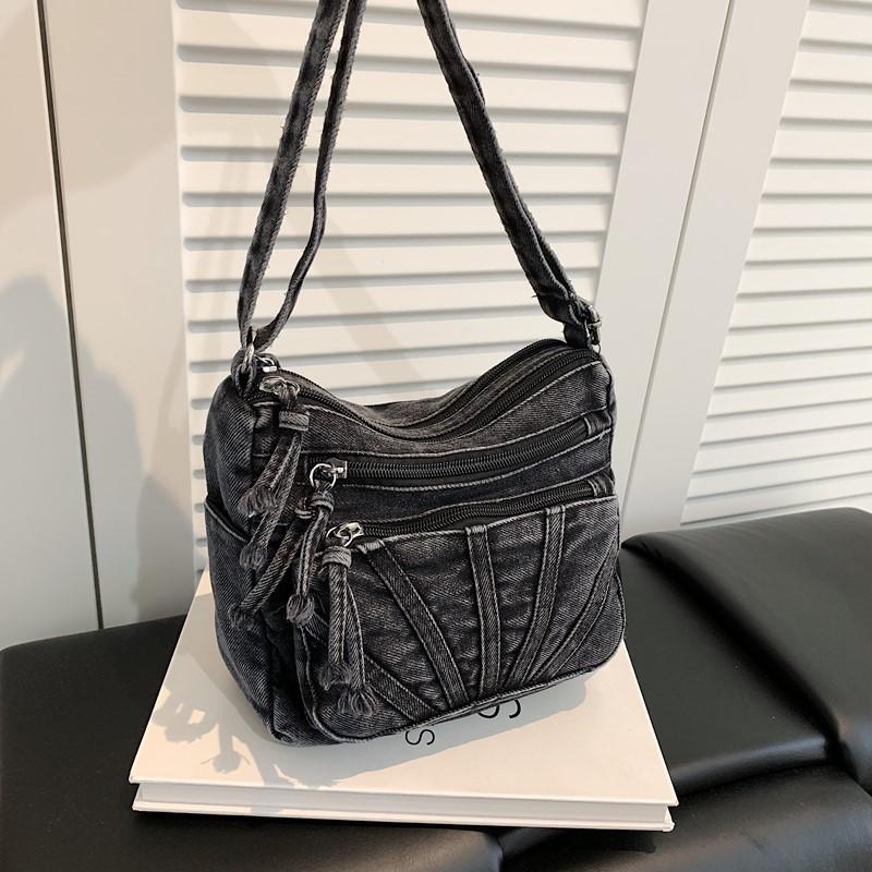 Vintage Shoulder Bag Denim Crossbody Bag