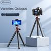 FANGTUOSI New Flexible Octopus Tripod for Phone Camera DSLR 2in1 Design Tripod With Phone Holder Side Cold Shoe 1/4'' Screw