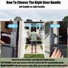 Travel Trailer Entry Handle Replacement Set for Screen Door Use with Right Side Hardware and 6 Mounting Screws Included Pack Support