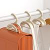 Multifunction Wardrobe Handbag Organizer Arched Plastics Bag Hanger Hook Widen Space Saving Silk Scarf Hanging Storage Rack