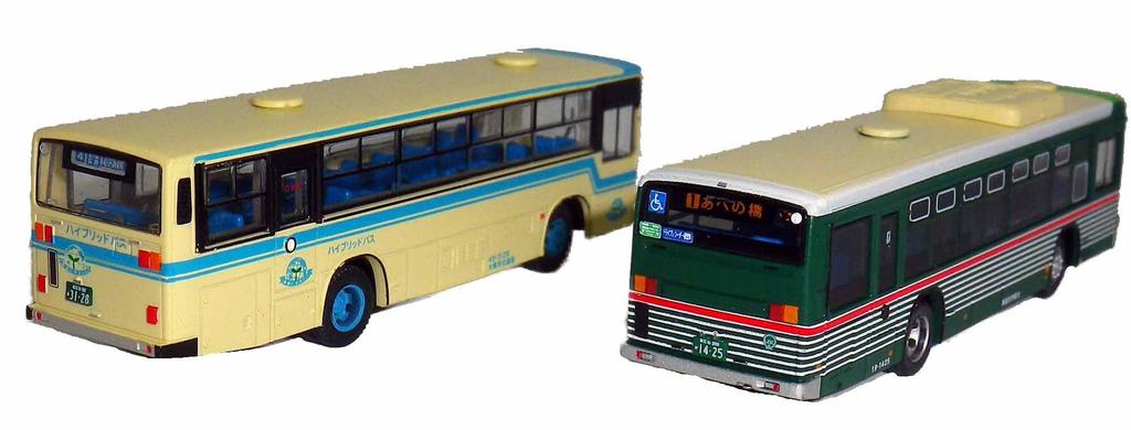 TOMYTEC The Bus Collection Osaka Municipal Bus 90th Anniversary Original Bus Set