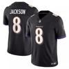 Baltimore Ravens 8 Jackson Fotbalový dres Pánské sportovní tričko