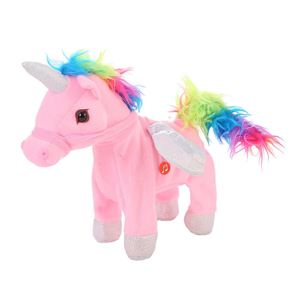 Laufendes Elektrisches Form Plüschtier Stofftier Für Kinder Elektronische Musik Weihnachtsgeschenk