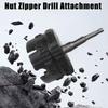 Nut Zipper Drill Attachment For Fast Nut And Bolt Removal Nut Remover Bolt Extractor Tool For Conduit Racks Strut Systems