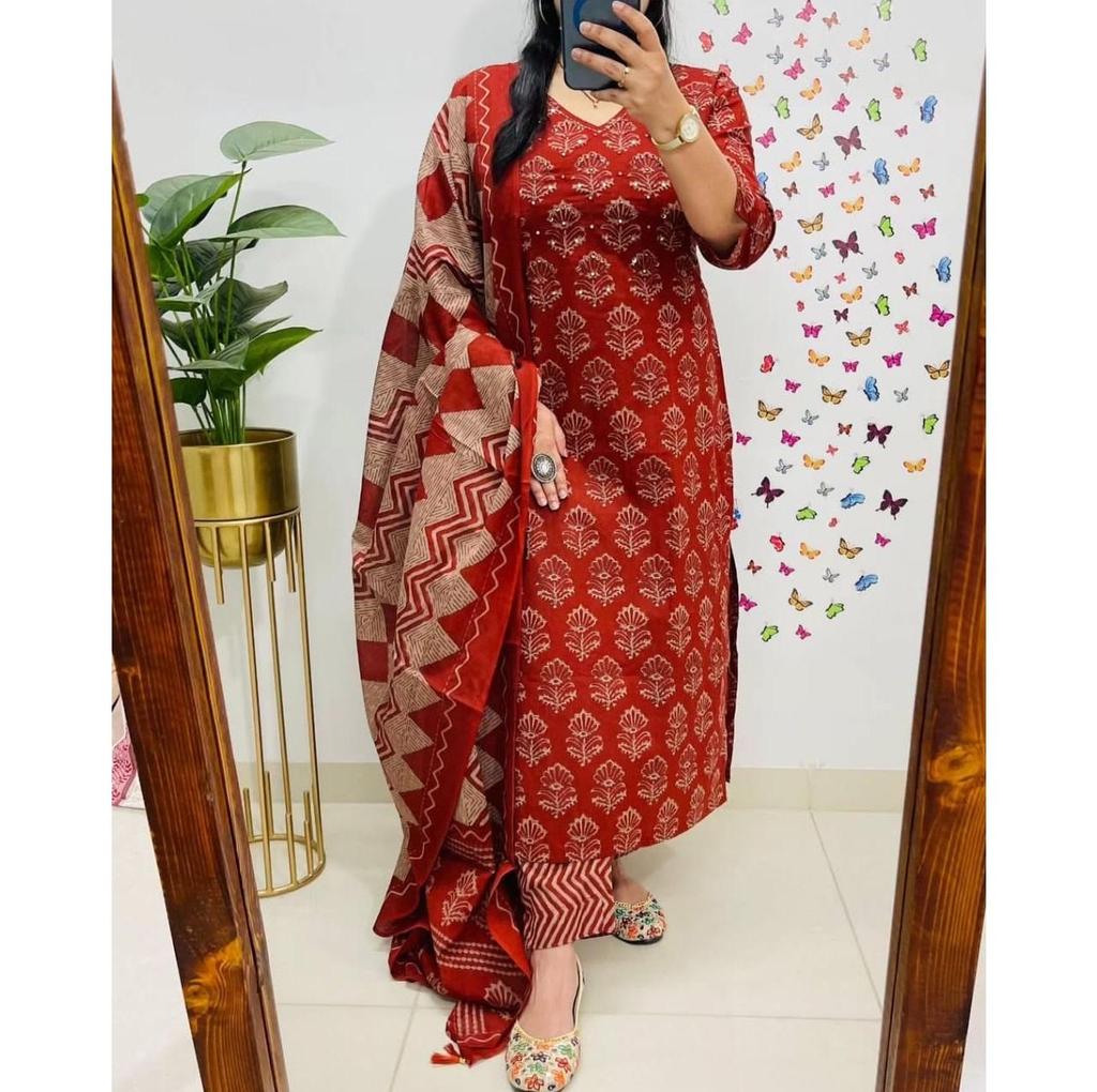 Indian Bollywood Kurti Salwar Kameez Set Party Wear Bollywood Top Tunic Kurta Pant Set