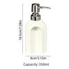 350ml Arched Shaped Soap Dispenser Press Type Shower Gel Bottles  Household